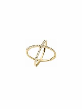 Michael Kors Women's Pave X Ring